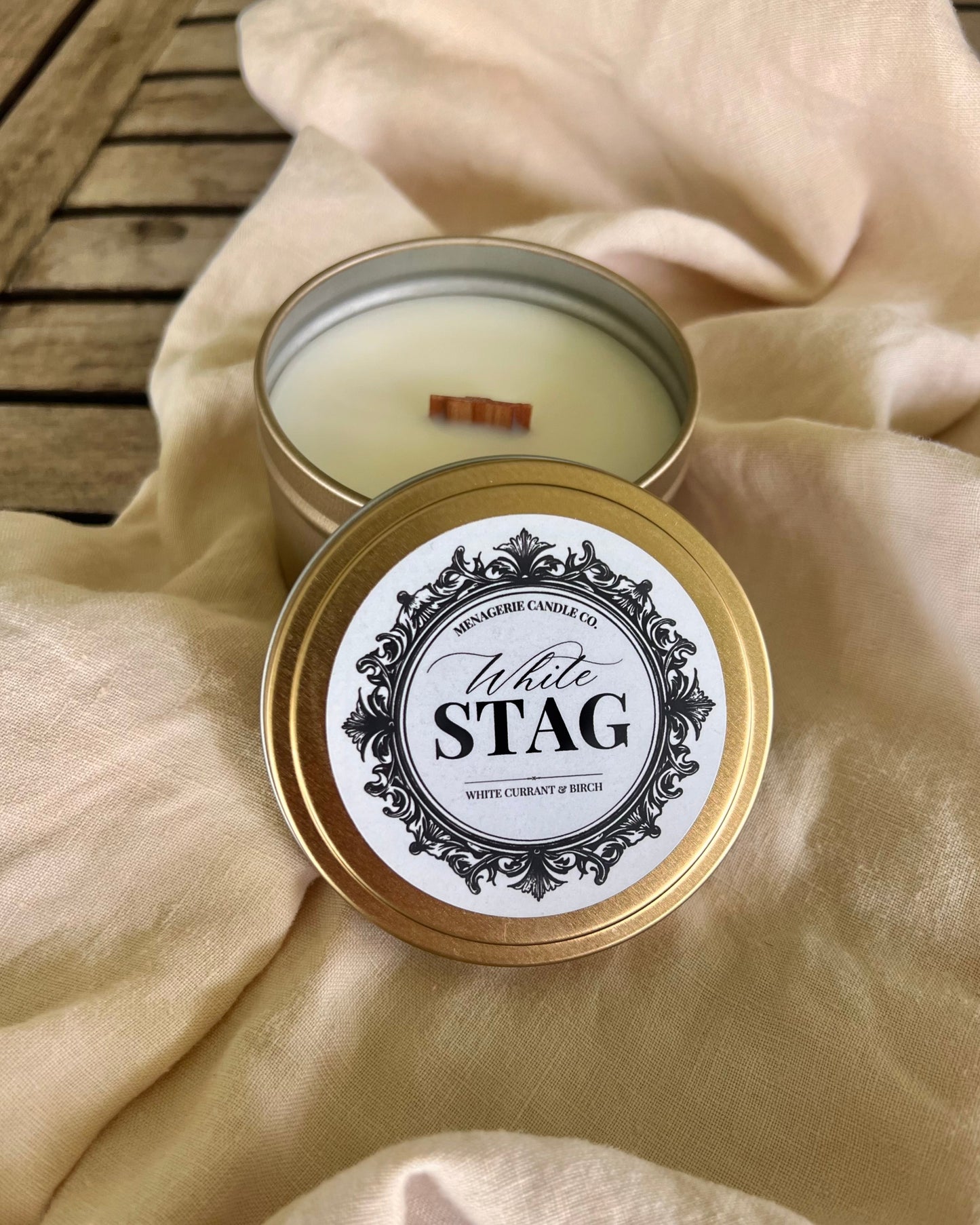White Stag - White Currant & Birch Candle