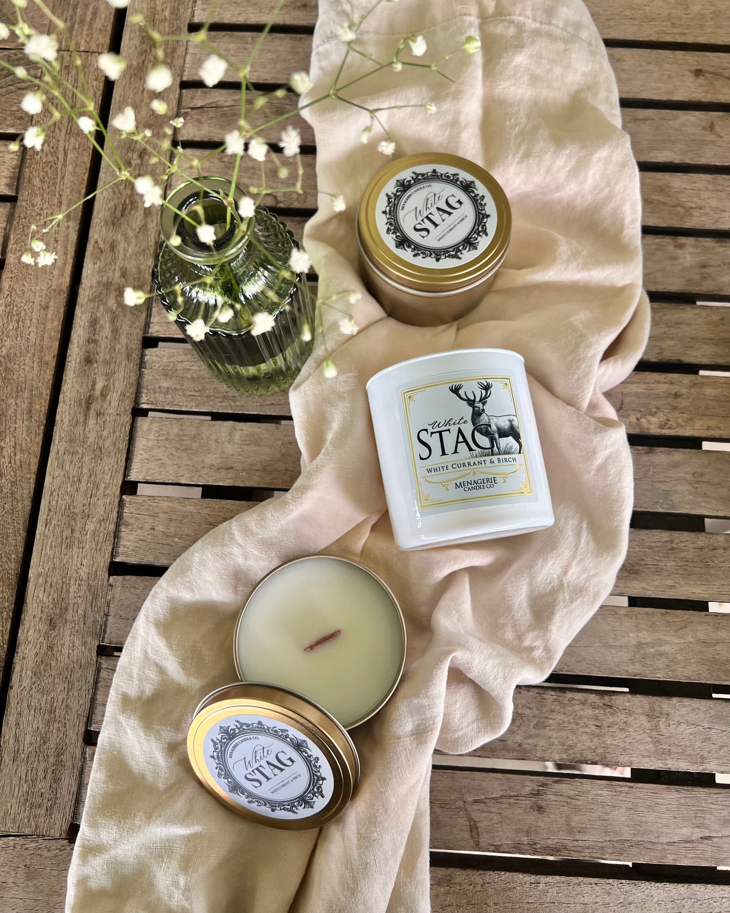 White Stag - White Currant & Birch Soy Candle