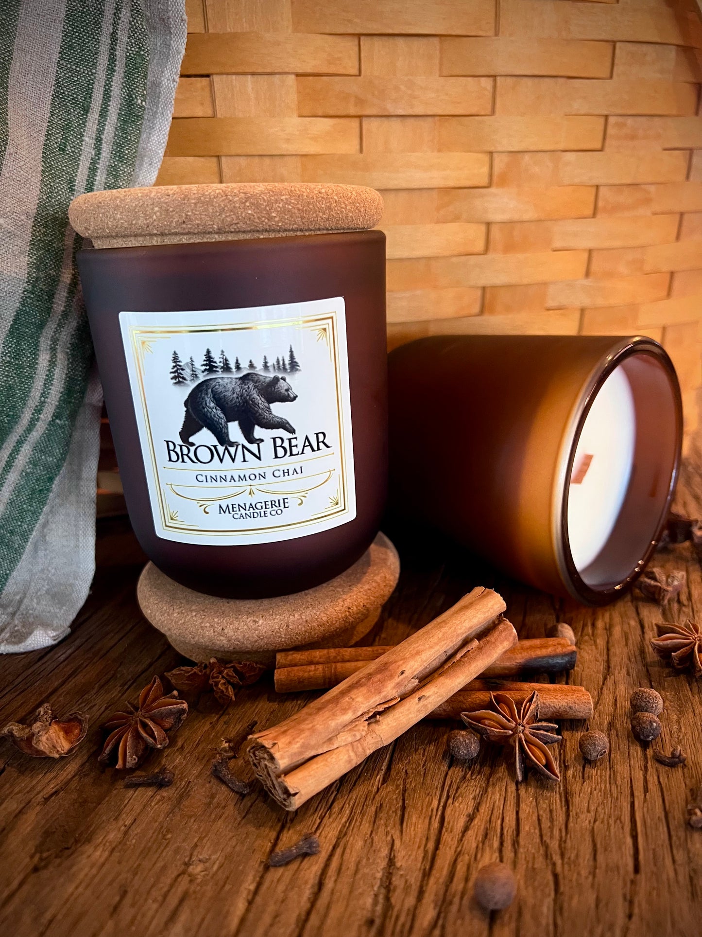 Brown Bear - Cinnamon Chai Candle