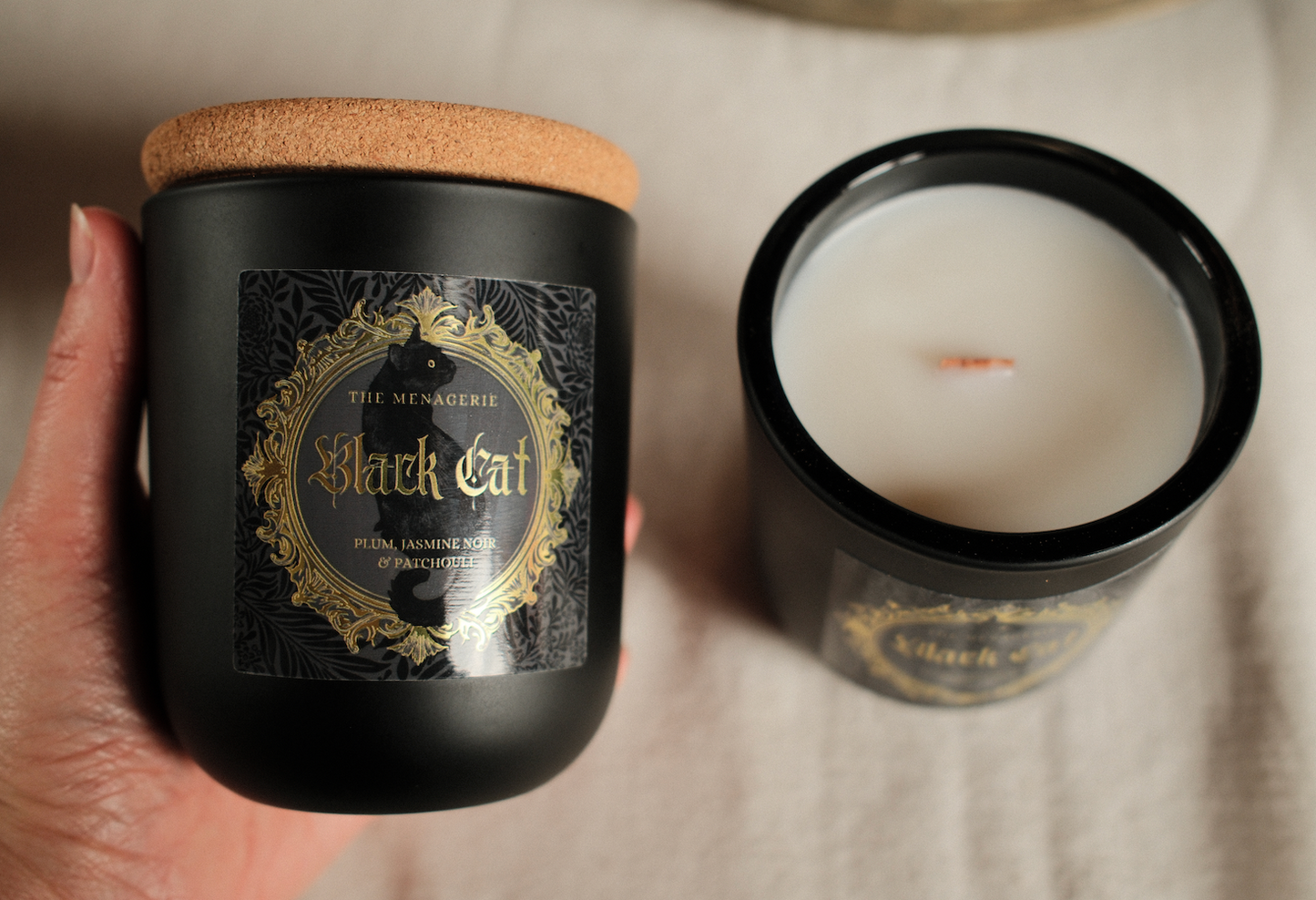 Black Cat - Plum, Jasmine Noir & Patchouli Candle