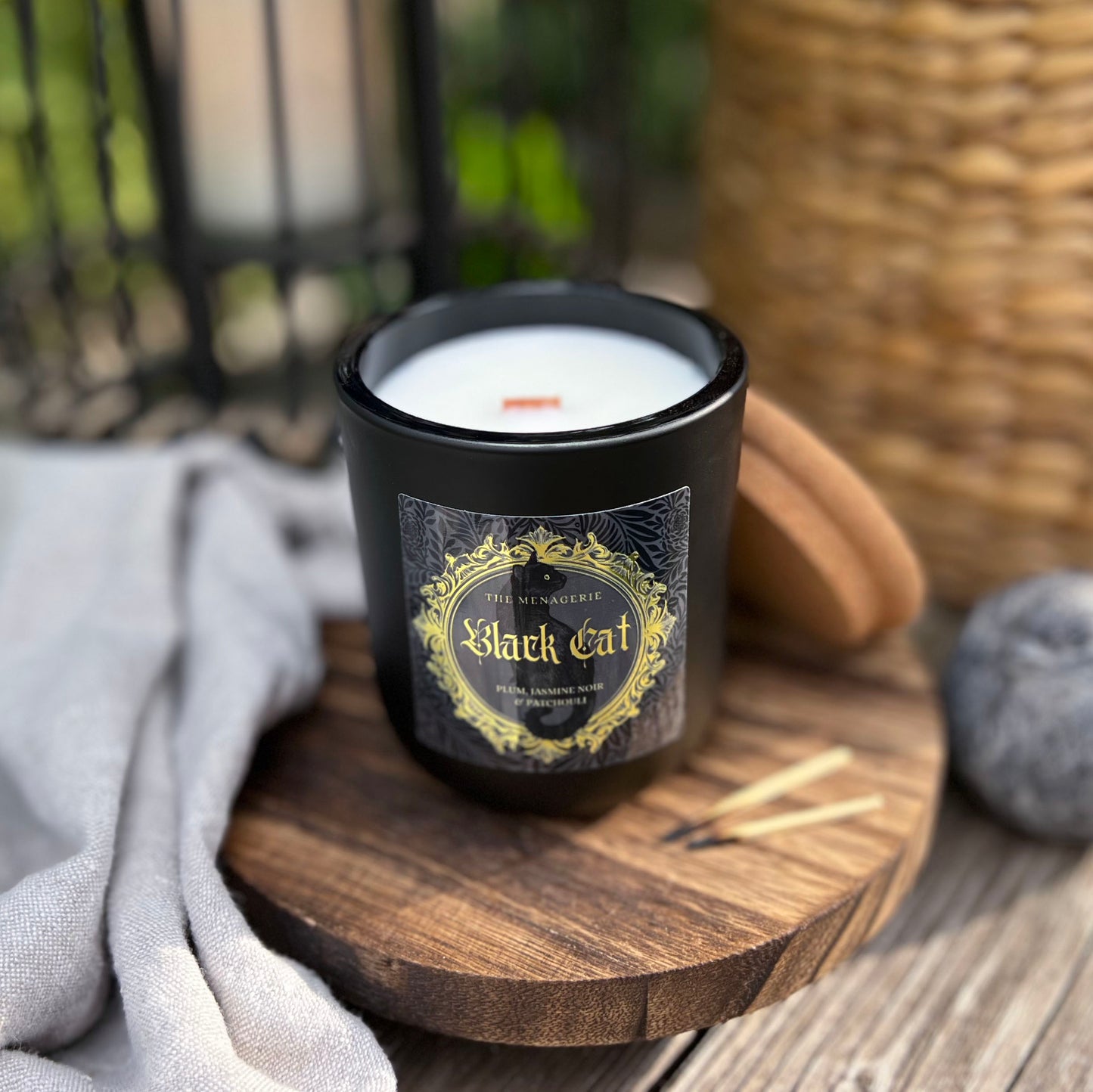 Black Cat - Plum, Jasmine Noir & Patchouli Candle