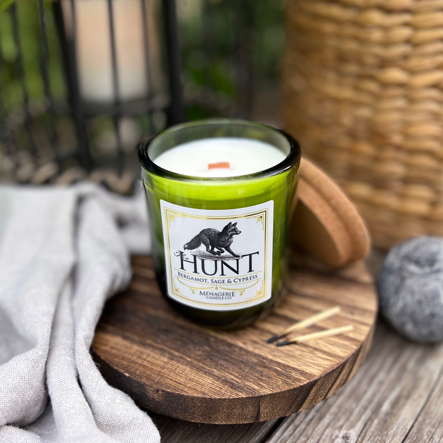 The Hunt - Bergamot, Sage & Cypress Candle