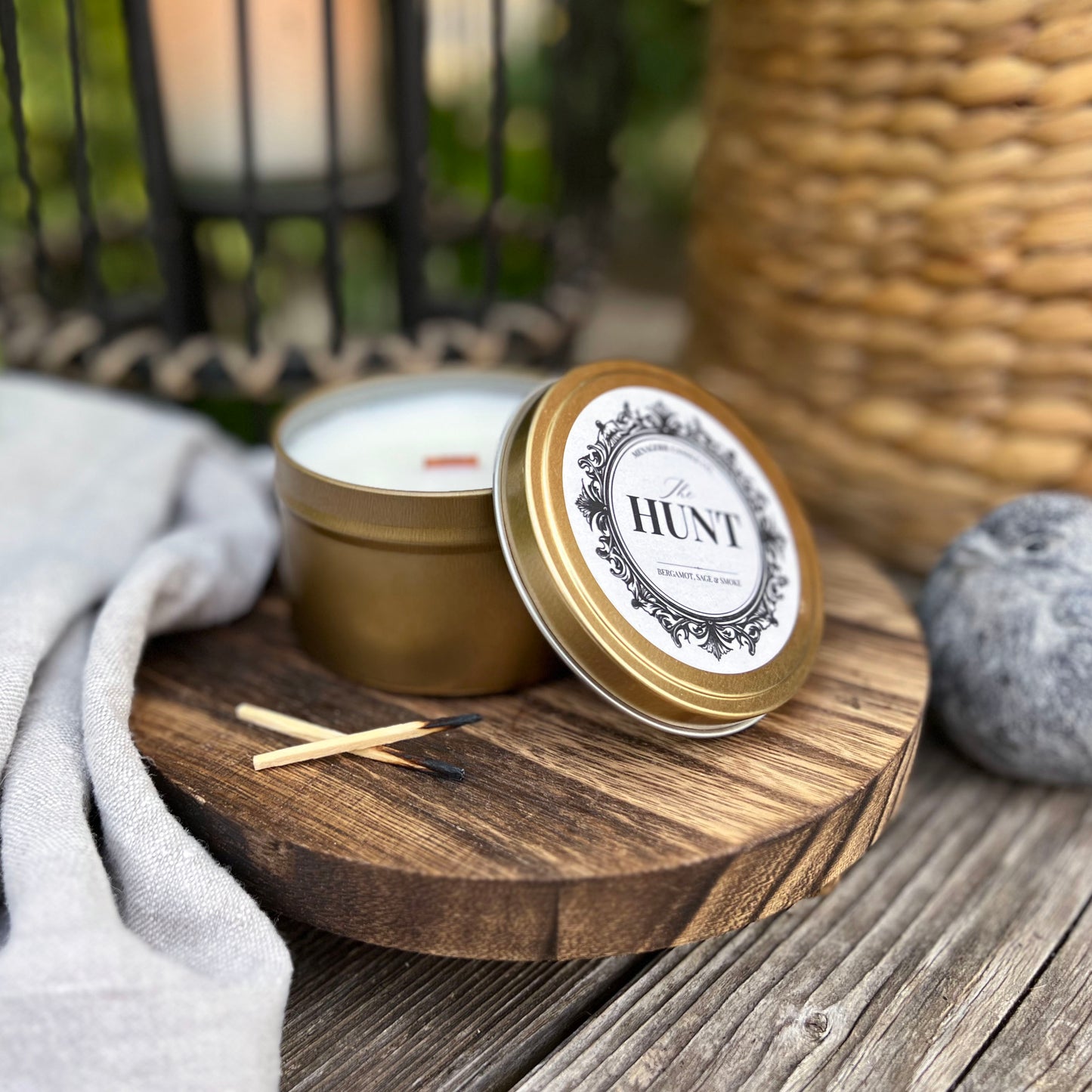 The Hunt - Bergamot, Sage & Cypress Candle