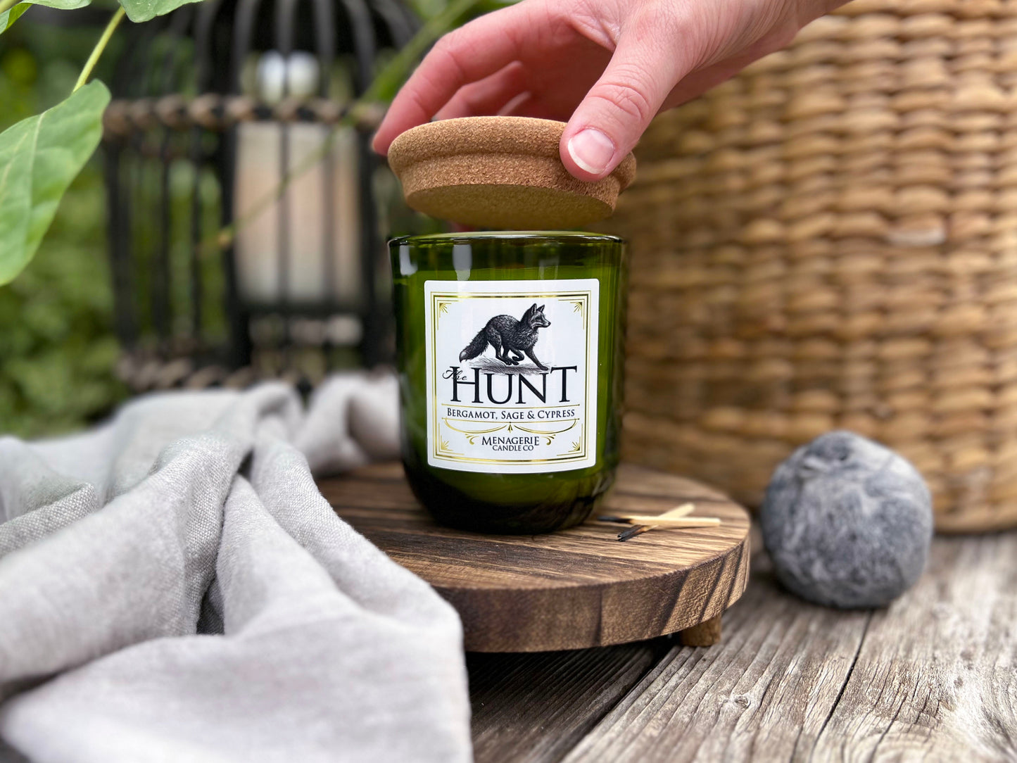 The Hunt - Bergamot, Sage & Cypress Candle
