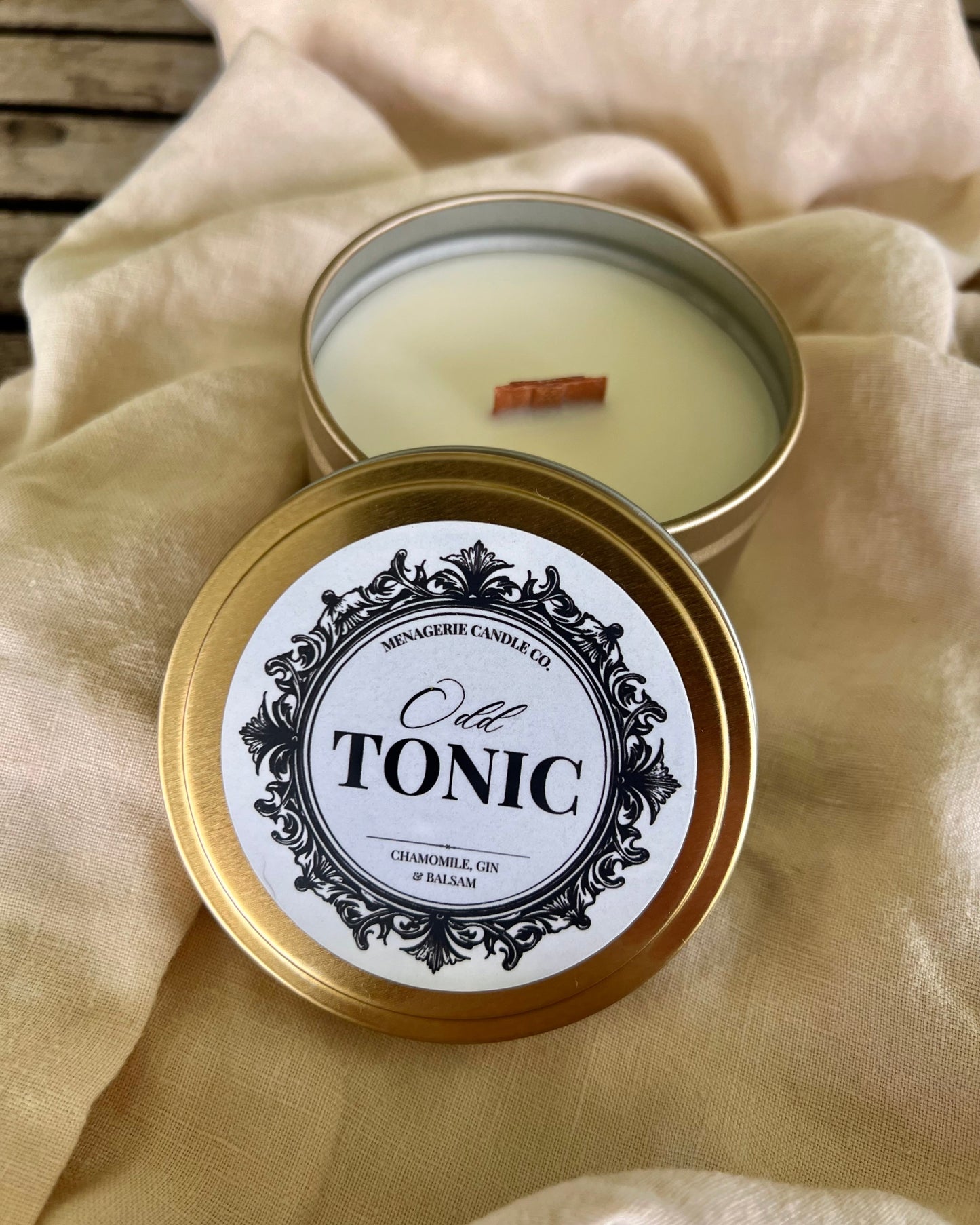Odd Tonic - Gin & Chamomile Soy Candle