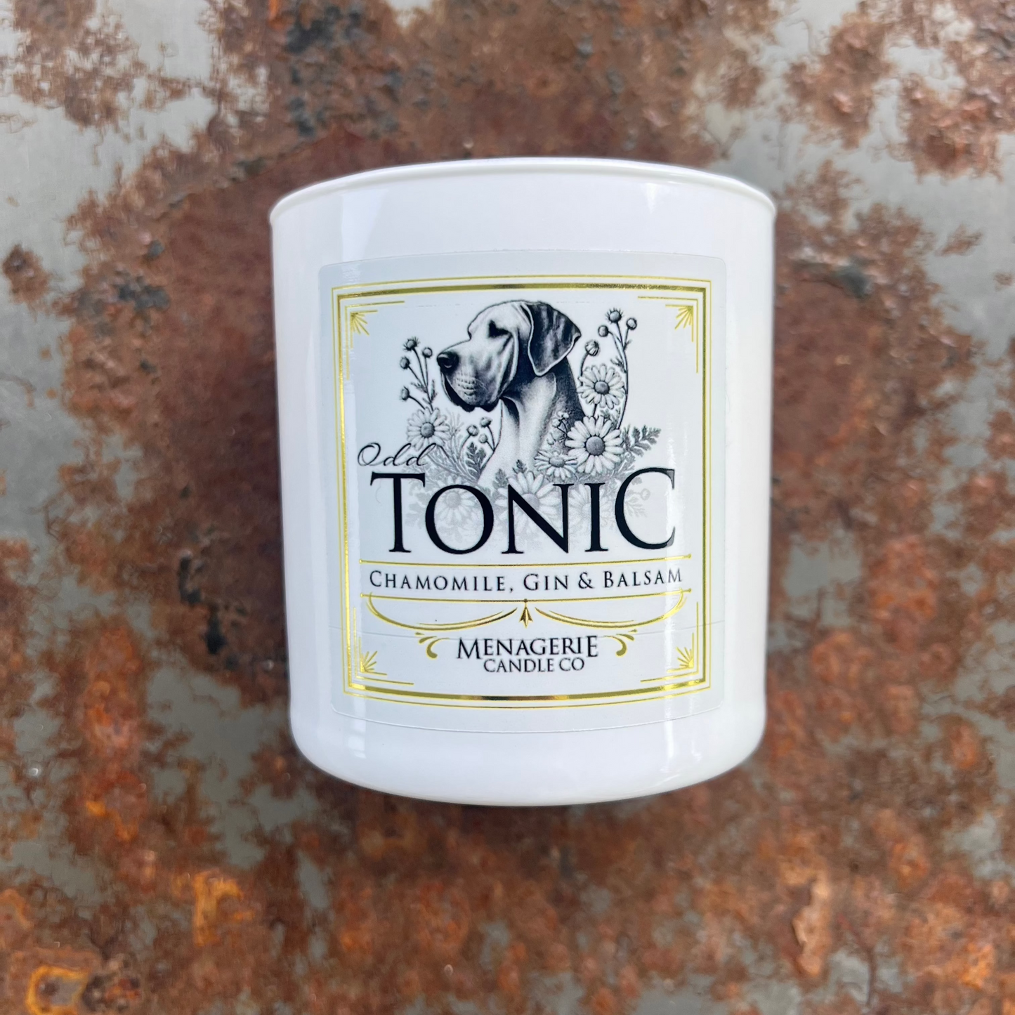 Odd Tonic - Gin & Chamomile Soy Candle