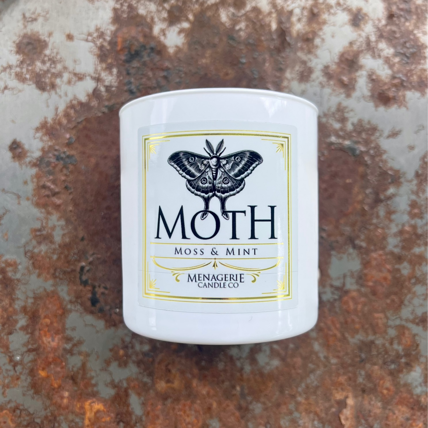 Moth - Moss & Mint Soy Candle