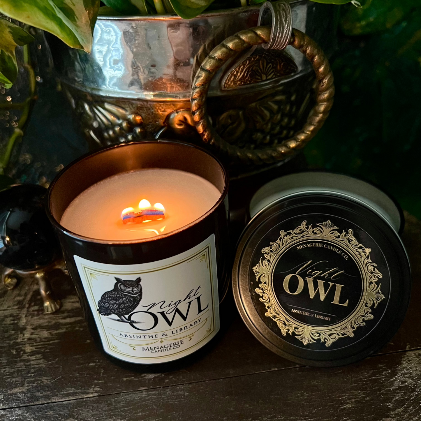Night Owl - Absinthe & Library Soy Candle