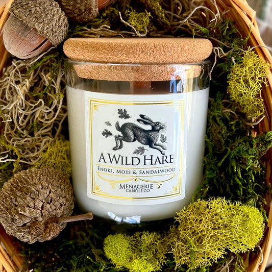 A Wild Hare - Enoki & Sandalwood Candle