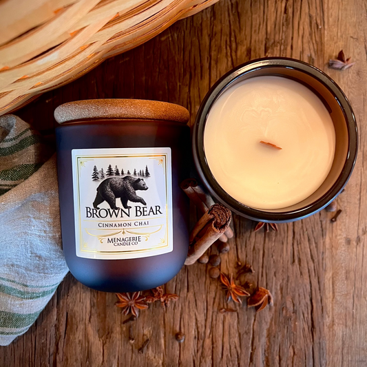 Brown Bear - Cinnamon Chai Candle