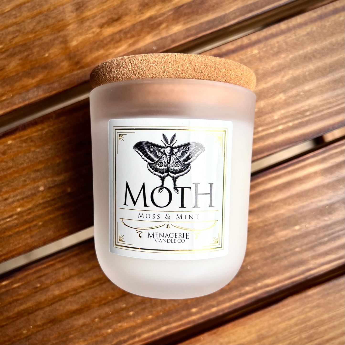 Moth - Moss & Mint Soy Candle