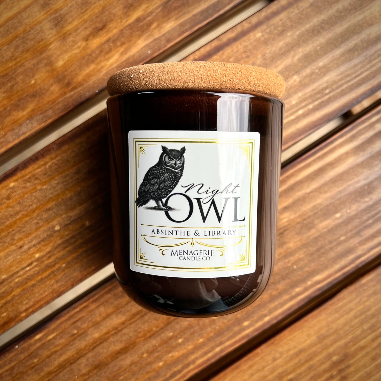 Night Owl - Absinthe & Library Soy Candle