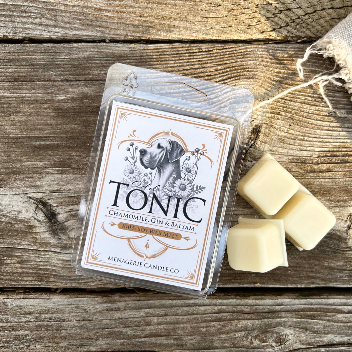 Odd Tonic - Chamomile, Gin & Balsam Wax Melt