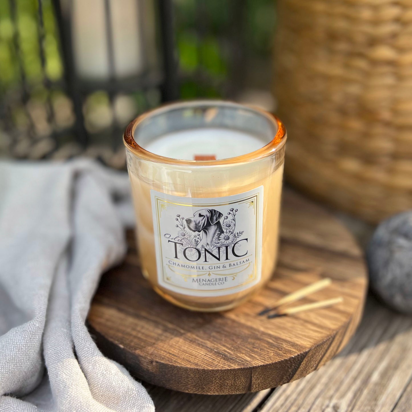 Odd Tonic - Chamomile, Gin & Balsam Candle