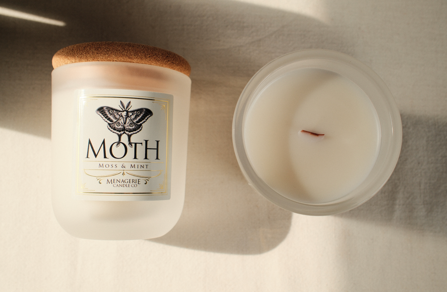Moth - Moss & Mint Candle