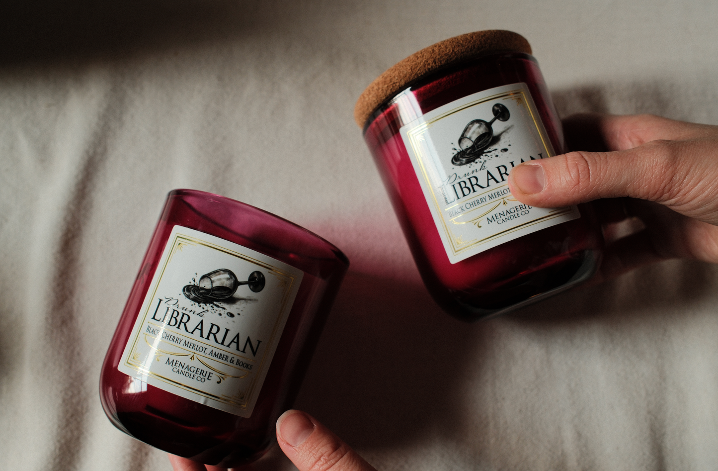 Drunk Librarian - Black Cherry Merlot Candle